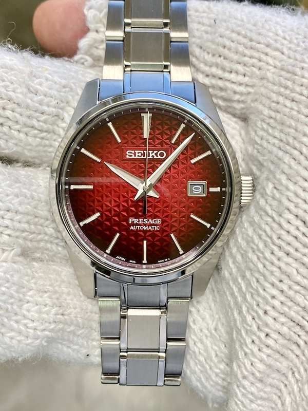 SEIKO PRESAGE  SHARP EDGED SERIES  セイコー プレザージュ  シャープエッジシリーズ  SARX089