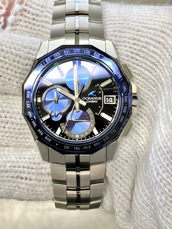 OCEANUS MANTA  オシアナス マンタ  OCW-S6000-1AJF  250,000円＋税