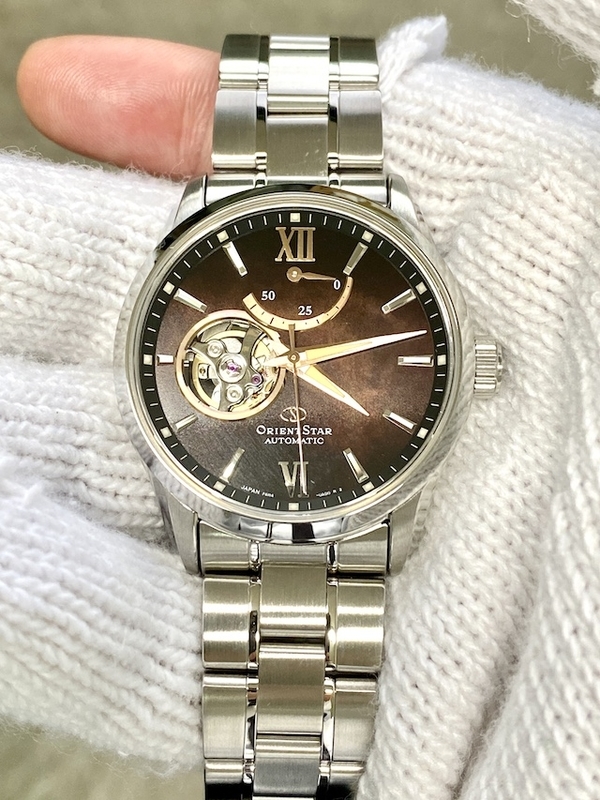 ORIENT STAR  CONTEMPORARY COLLECTION  SEMI SKELETON  オリエントスター  コンテンポラリー コレクション  セミ スケルトン  RK-AT0010A  73,000円＋税