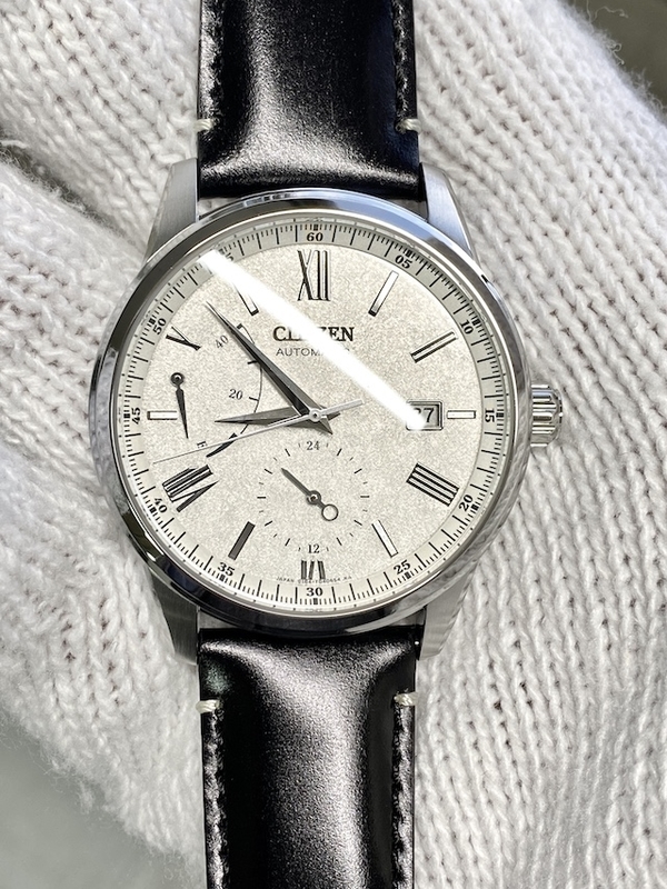 CITIZEN COLLECTION Lacquer-Silver foil Dial シチズン コレクション 銀箔漆文字盤 NB3020-08A