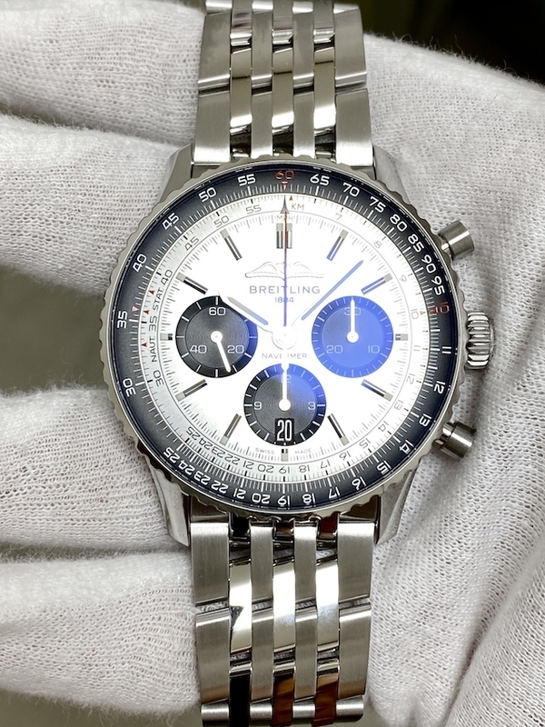 BREITLING NAVITIMER B01 CHRONOGRAPH 43 ブライトリング ナビタイマー B01 クロノグラフ 43 AB0138241G1A1