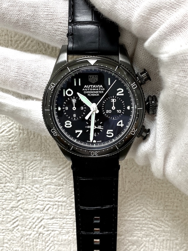 TAG HEUER AUTAVIA 60th Anniversary Flyback Chronograph タグホイヤー オータヴィア 60周年アニバーサリー フライバック クロノグラフ CBE511C.FC8280