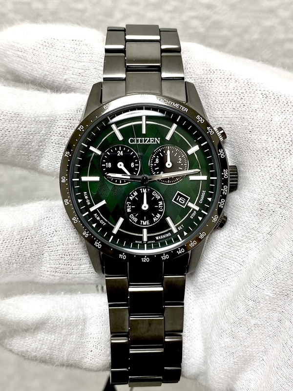 CITIZEN  シチズン LIGHT in BLACK 2022 GREEN EDITION 世界限定1500本 BL5497-85W