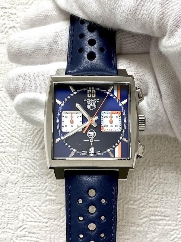 TAG HEUER MONACO CALIBER HEUER 02 GULF SPECIAL タグ・ホイヤー モナコ キャリバー ホイヤー02 ガルフスペシャル CBL2115.FC6494