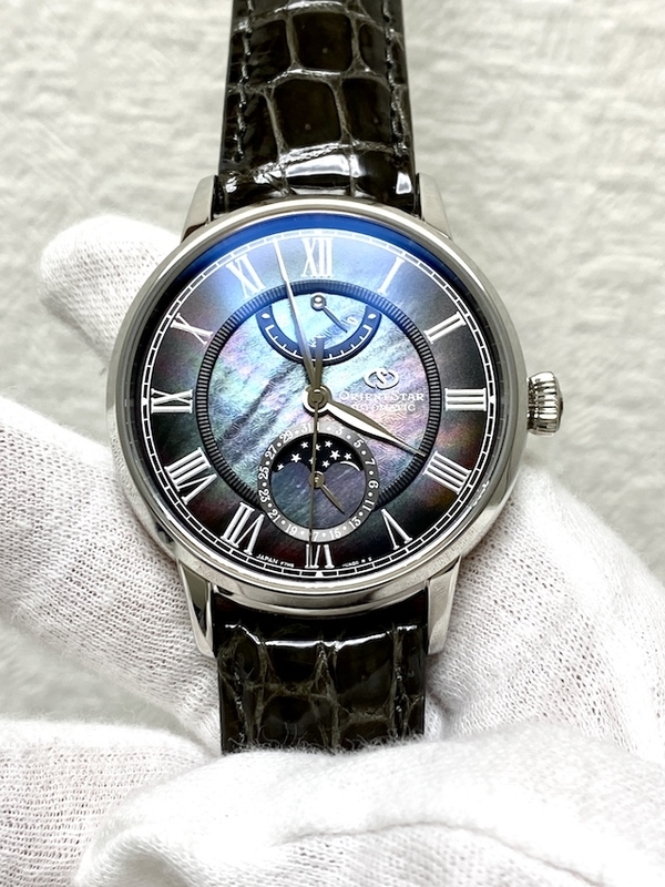 Orient Star Mechanical MoonPhase Limited Amount to 350 pcs. オリエントスター メカニカルムーンフェイズ 国内限定350本 RK-AY0113A