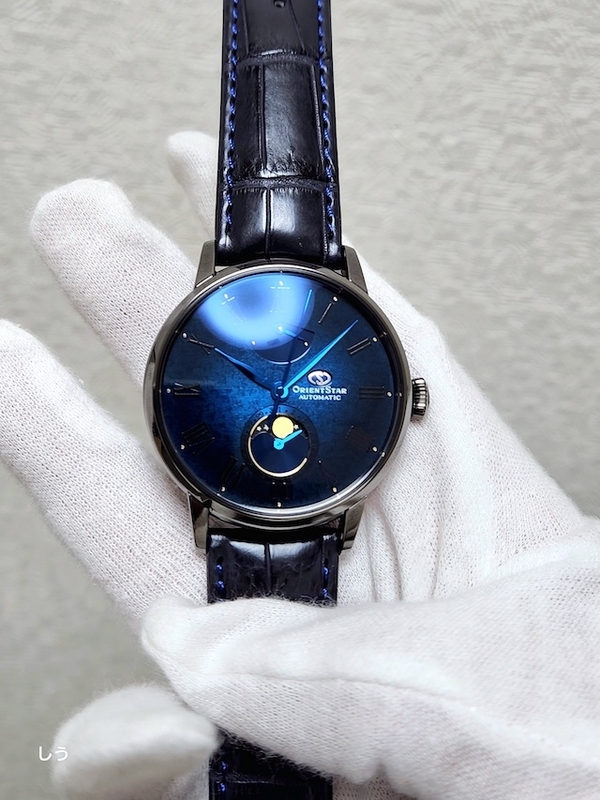 ORIENT STAR オリエントスター MECHANICAL MOON PHASE M45 メカニカルムーンフェイズ M45 プレステージショップ限定 数量限定145本 RK-AY0118L