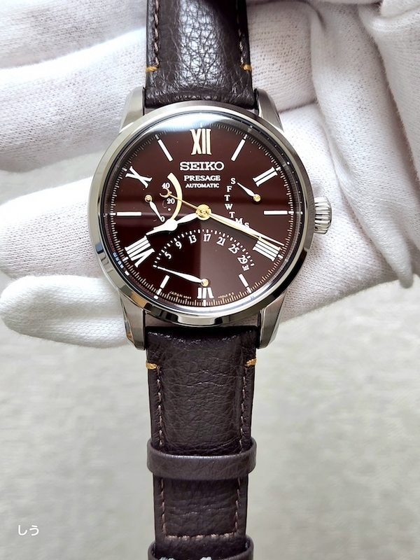 PRESAGE プレザージュ SARD019 JPY 220,000円＋税 セイコー腕時計110周年記念限定モデル クラフツマンシップシリーズ 世界限定1500本（国内300本）